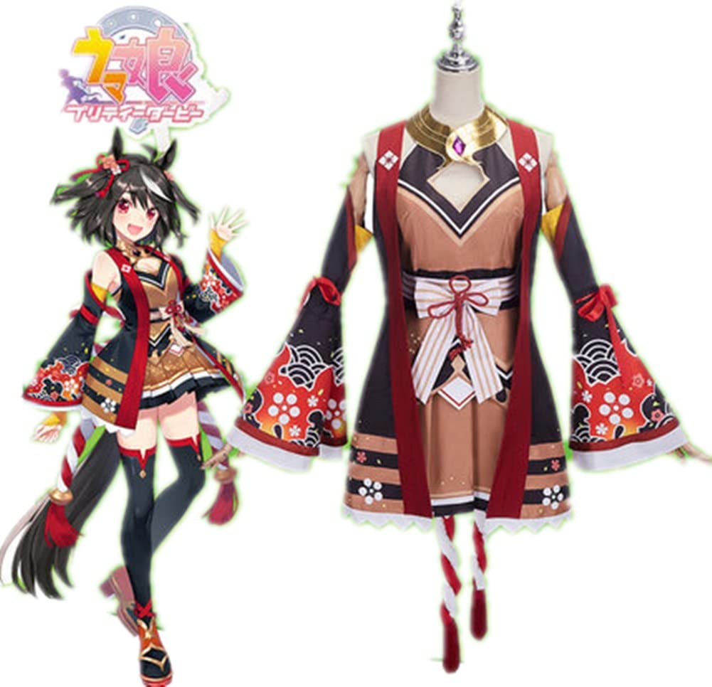 136 ウマ娘 キタサンブラック コスプレ 衣装　靴　フルセット 136 ウマ娘 キタサンブラック コスプレ 衣装 靴 フルセット
