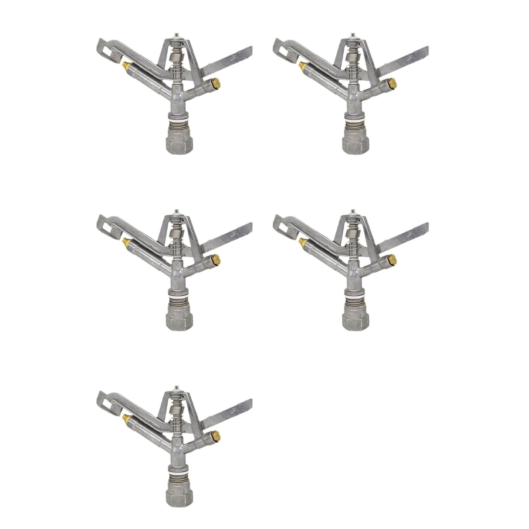 Ctrlzs Women's Light 5X Thread Rotating Rocker Irrigation Sprinkler Metal Nozzle Agriculture Farmland Lawn Irrigation Sprayer