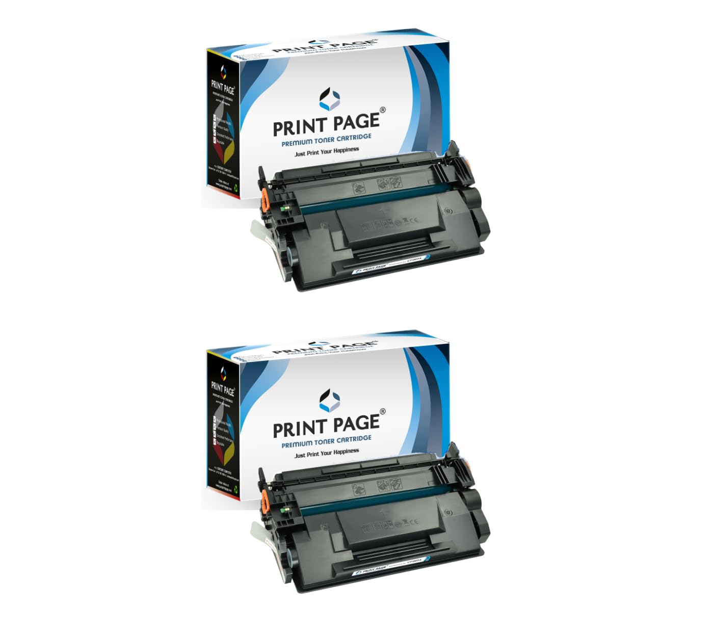 - 87A Toner Cartridge Compatible for LJ Printers M506, M501, MFP M527 (Set of 2)