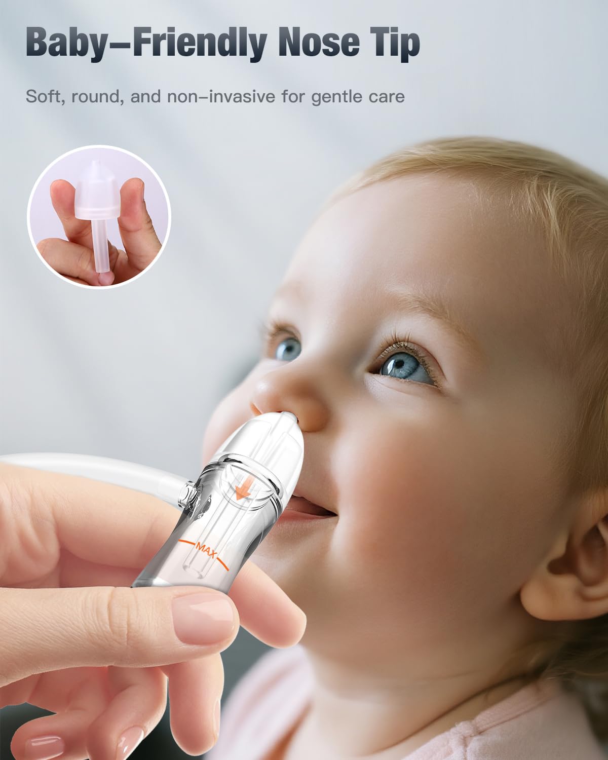 Aspirador nasal para bebé