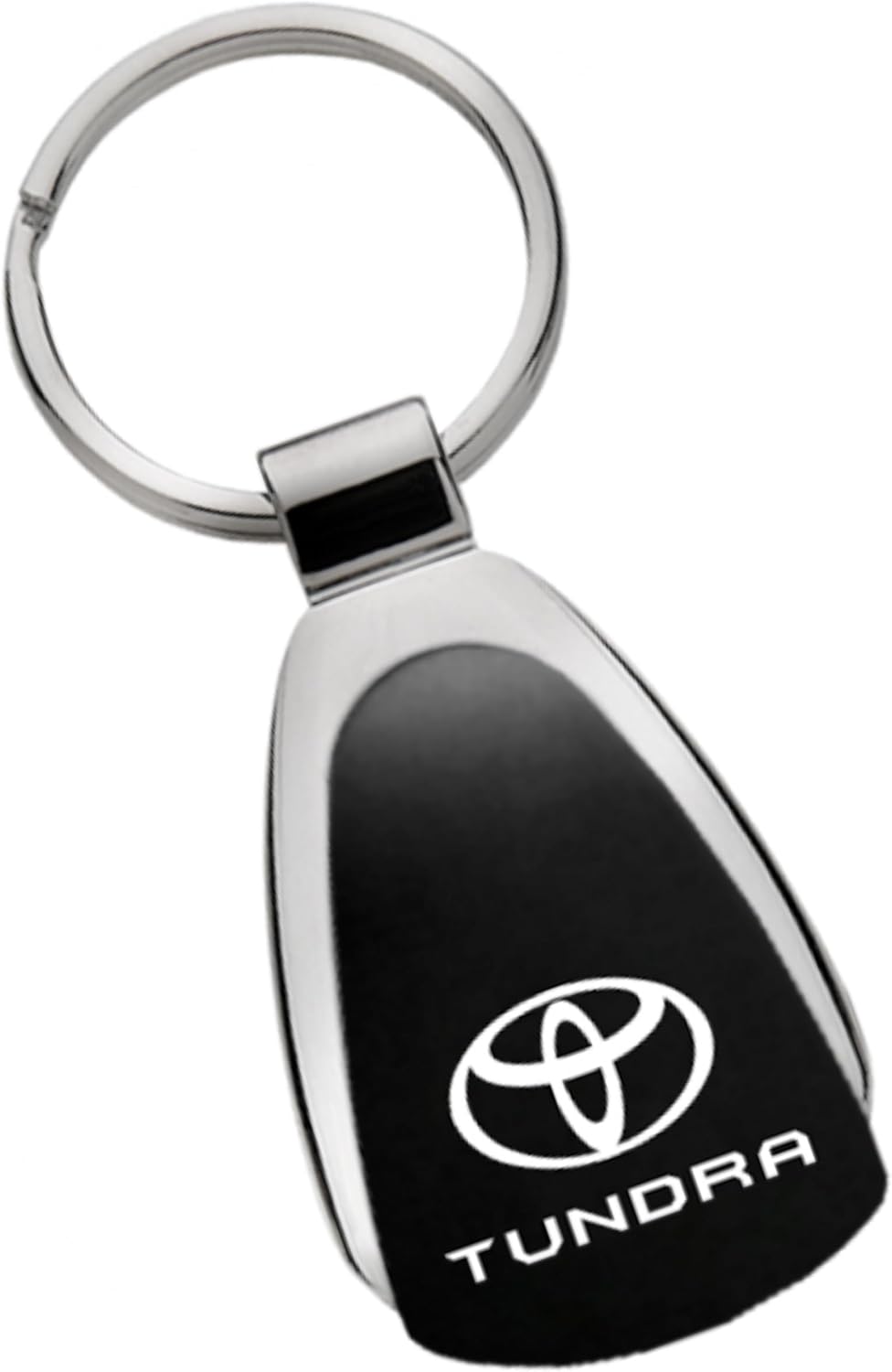 AU-TOMOTIVE GOLD INC. Officially Licensed Teardrop Keychain for Toyota Tundra (Black)