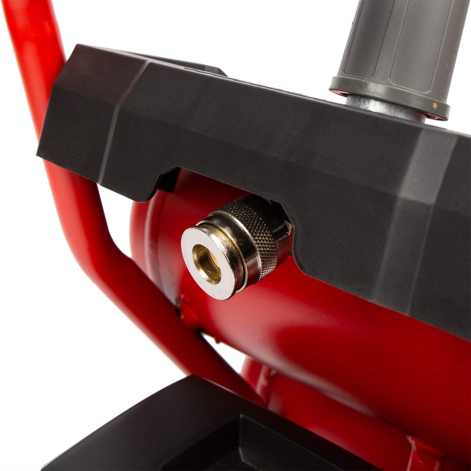 Close-up of quick coupler on CRAFTSMAN Air Compressor