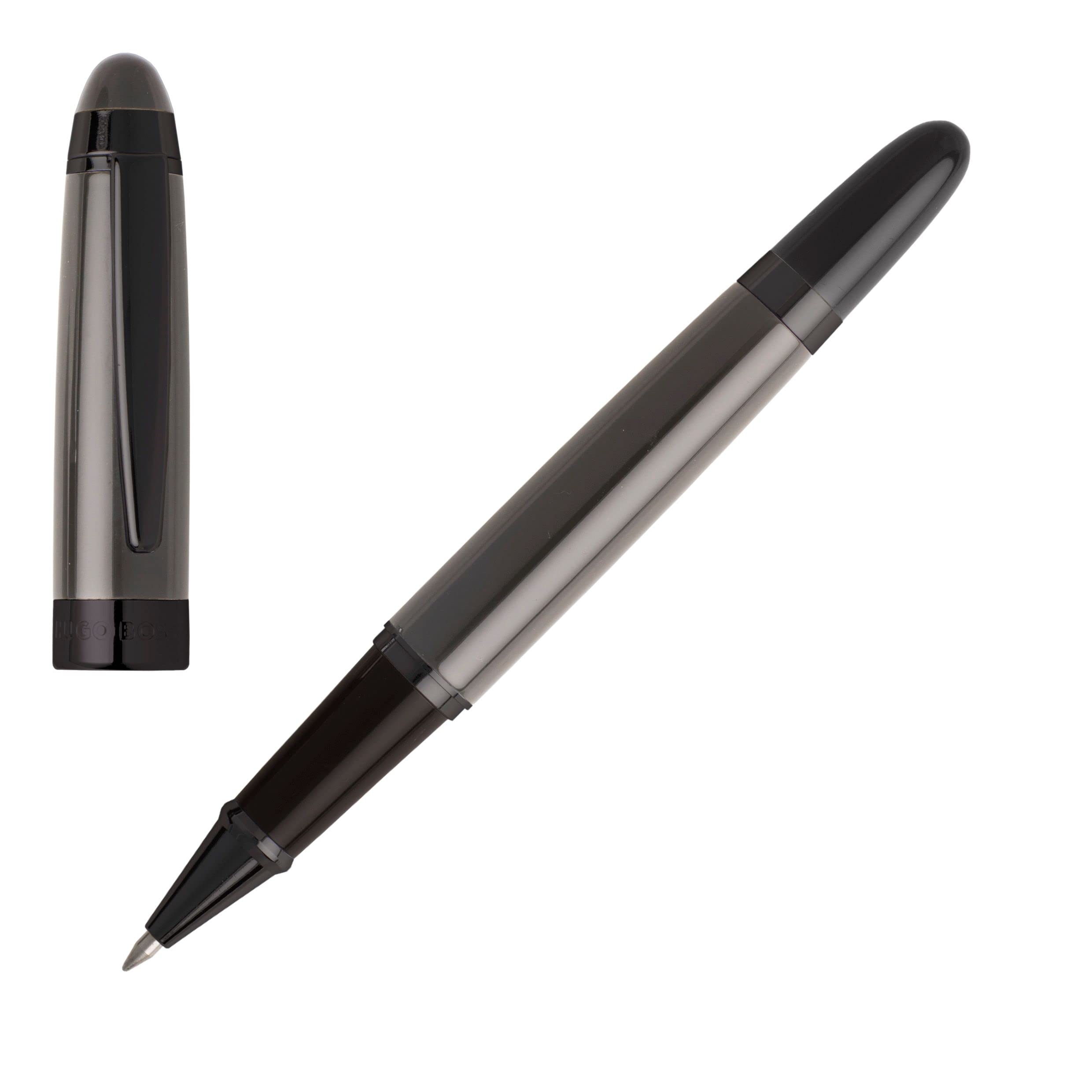 Hugo Boss Schreib-Set Tintenroller und A5 Notizblock Icon in der Geschenkbox, HPHR015