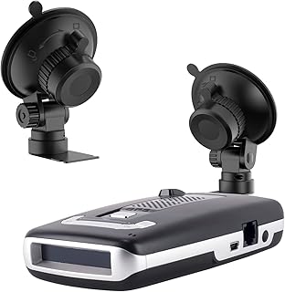 Radar Detector Mount, Windshield &Dashboard Radar Suction Cup Mount, For Escort Max , Max2, MAX360 Radar , (Not Compatible with MAX360C & MAX3, Not applicable to radar mount with magnetic connection)