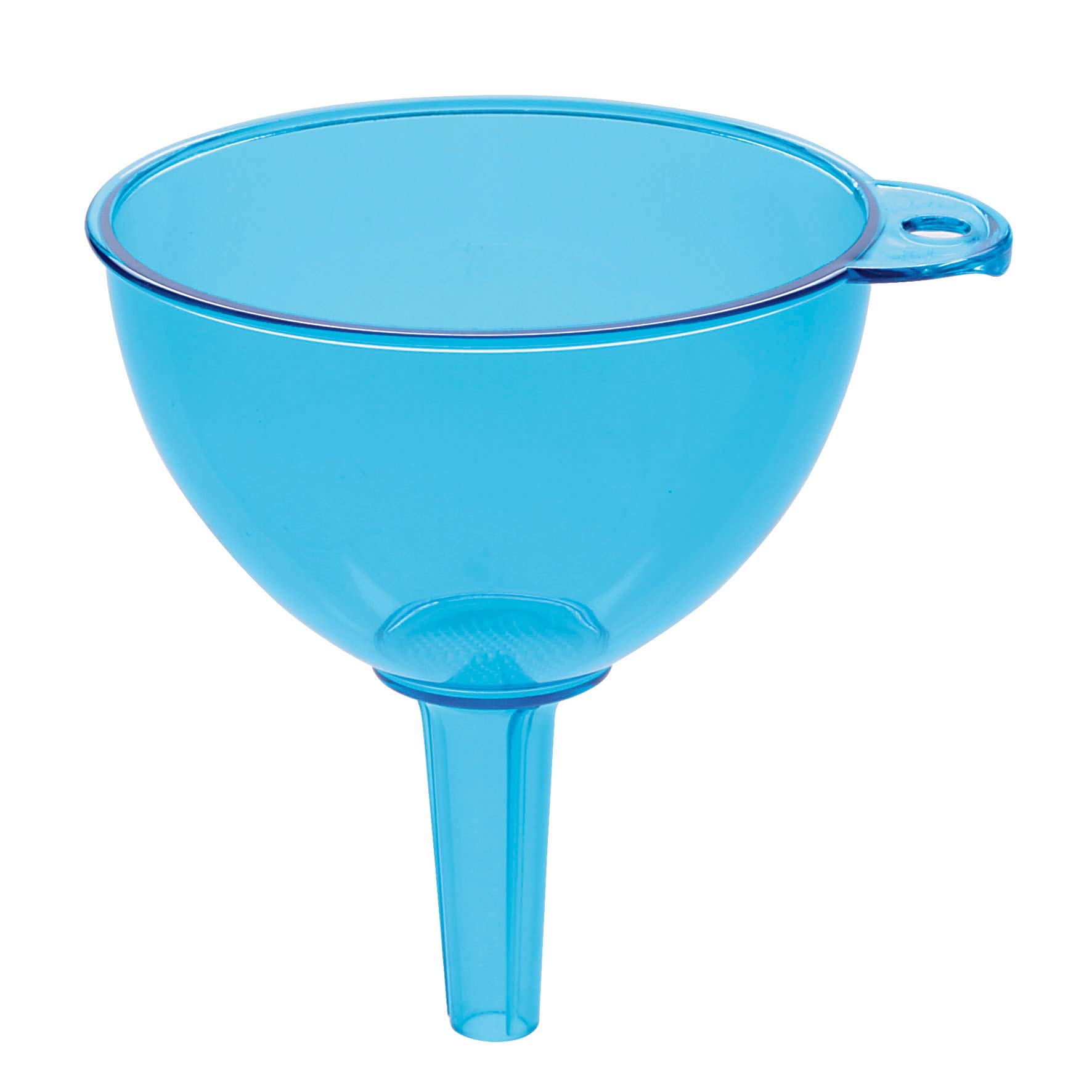 Uniware® Heavy Duty Plastic Funnel, Made In Italy (Blue)