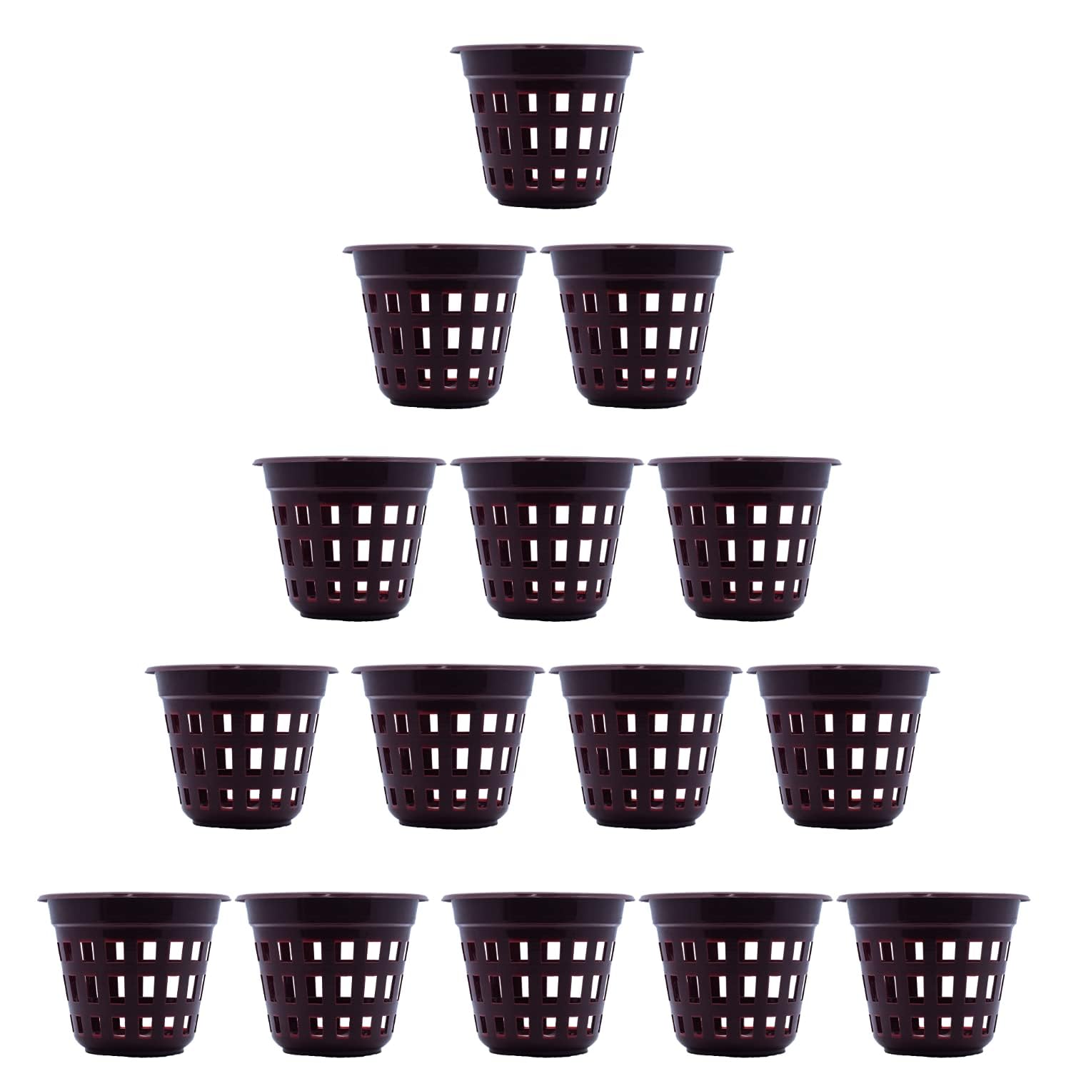 Elamgreen Orchid pots 6inch for Gardening, Nursary pots hydrophonics Garden pots Plastic Black Pack of 10 (B0CL7HX3NS) Amazon Price History, Amazon Price Tracker