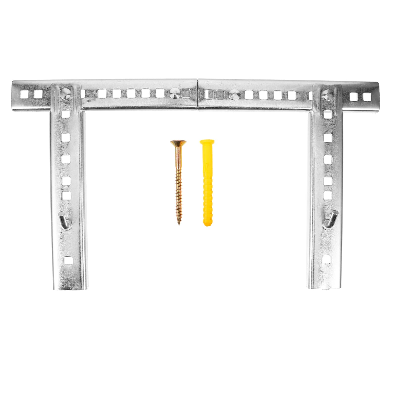 Calentador Plata Eléctrico Hierro para en Soporte Agua Compatible Color Montaje Pared Huecas Instalación Fácil Paredes Adecuado para Baños Pequeños