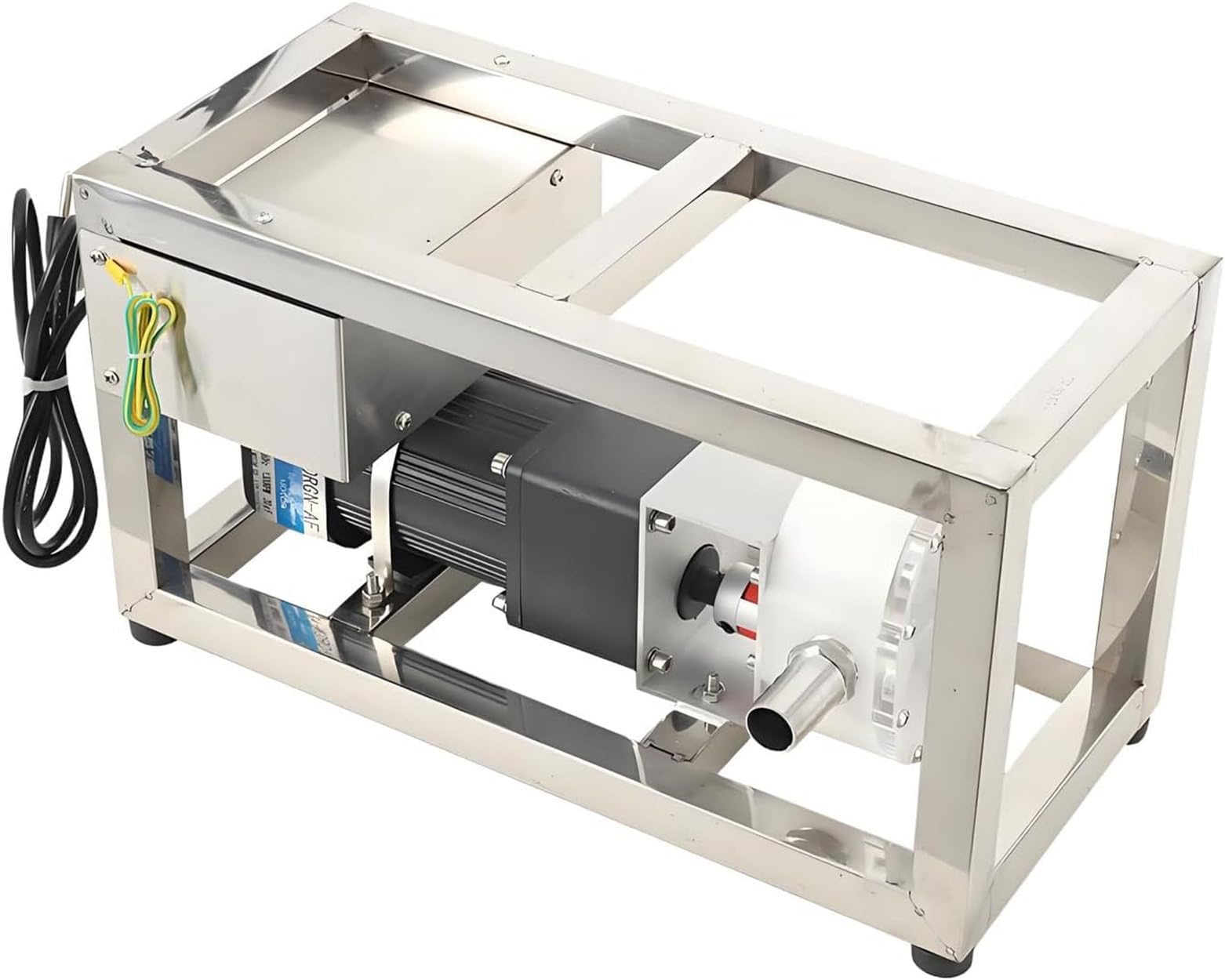 Electric Honey Transfer Pump - 90W Stainless Steel Viscous Liquid Pump, 6-10L/Min Gear Pumping Equipment for Liquid Honey and Food Fluids