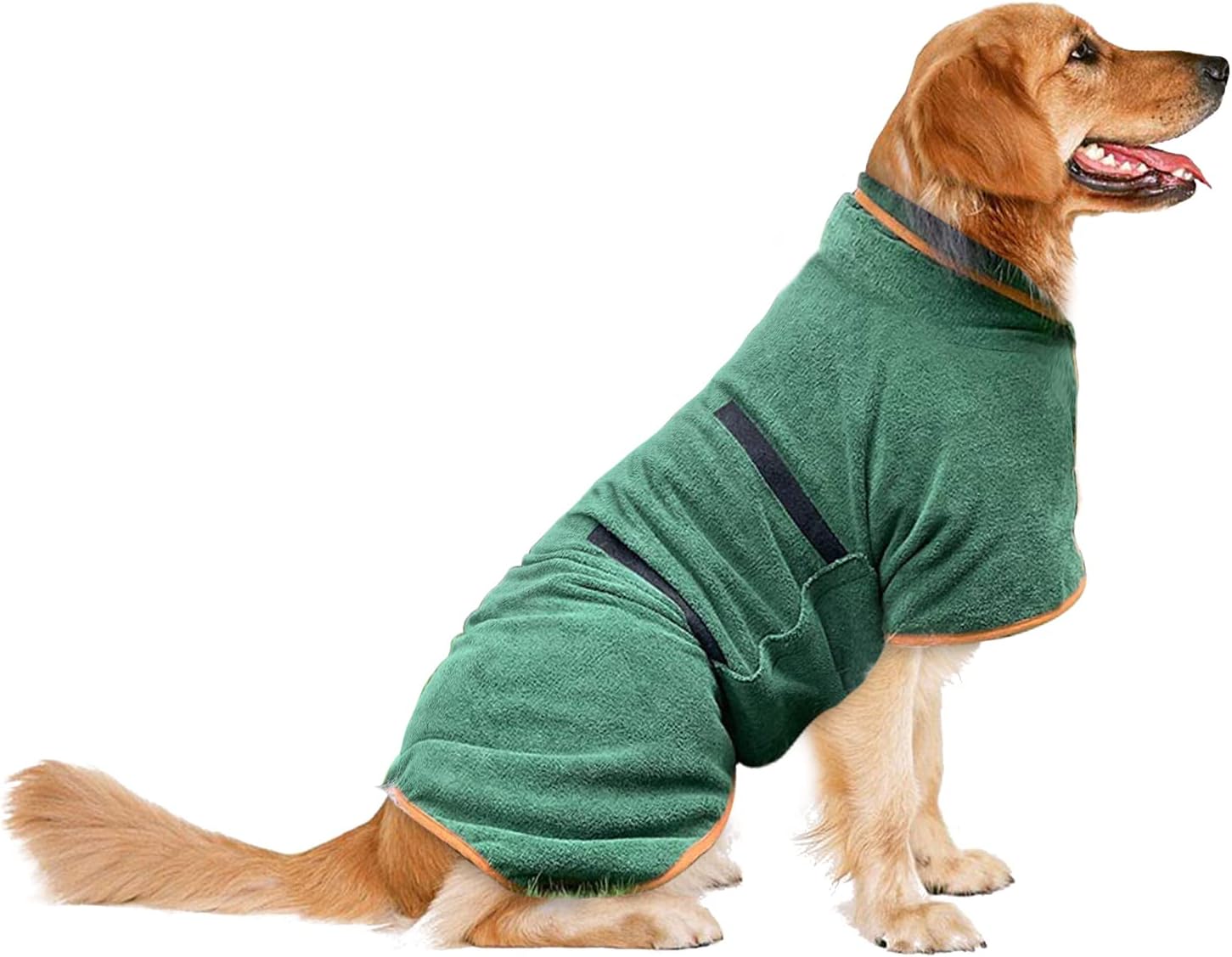 Fadaoos Pet Bathrobe, FastDrying Dog Clothing (XSBack