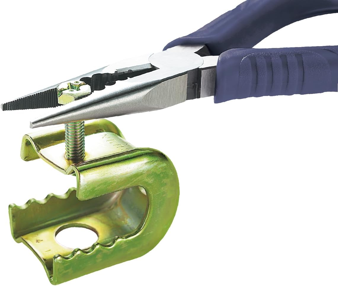 Takagi TAKAGI x TSUNODA All-Purpose Radio Pliers, 5.9 inches (150 mm), TBR-150 with Springs, Electrical Works, Wiring Processing, Machine Repair, Work Tool, Universal Tool, Tip, Elongated, Grab, Bend,
