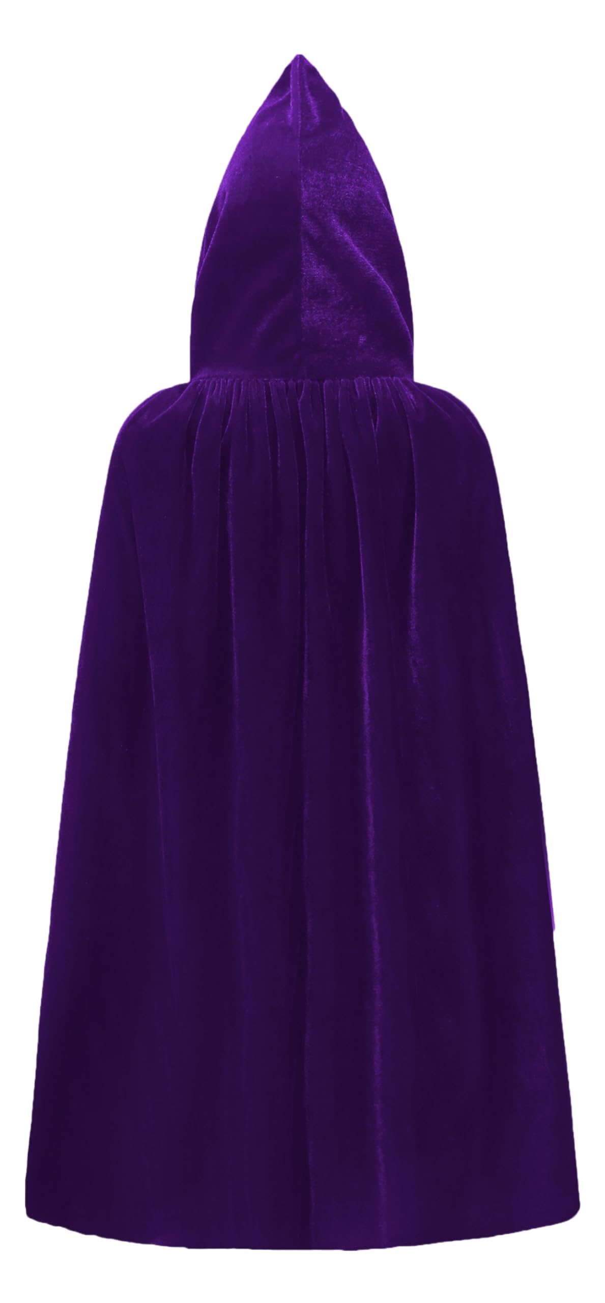 KNELOR Kids Hooded Velvet Cloak Robe Halloween Cosutme Cape Fancy Cosplay Costumes 3 to 16 Years