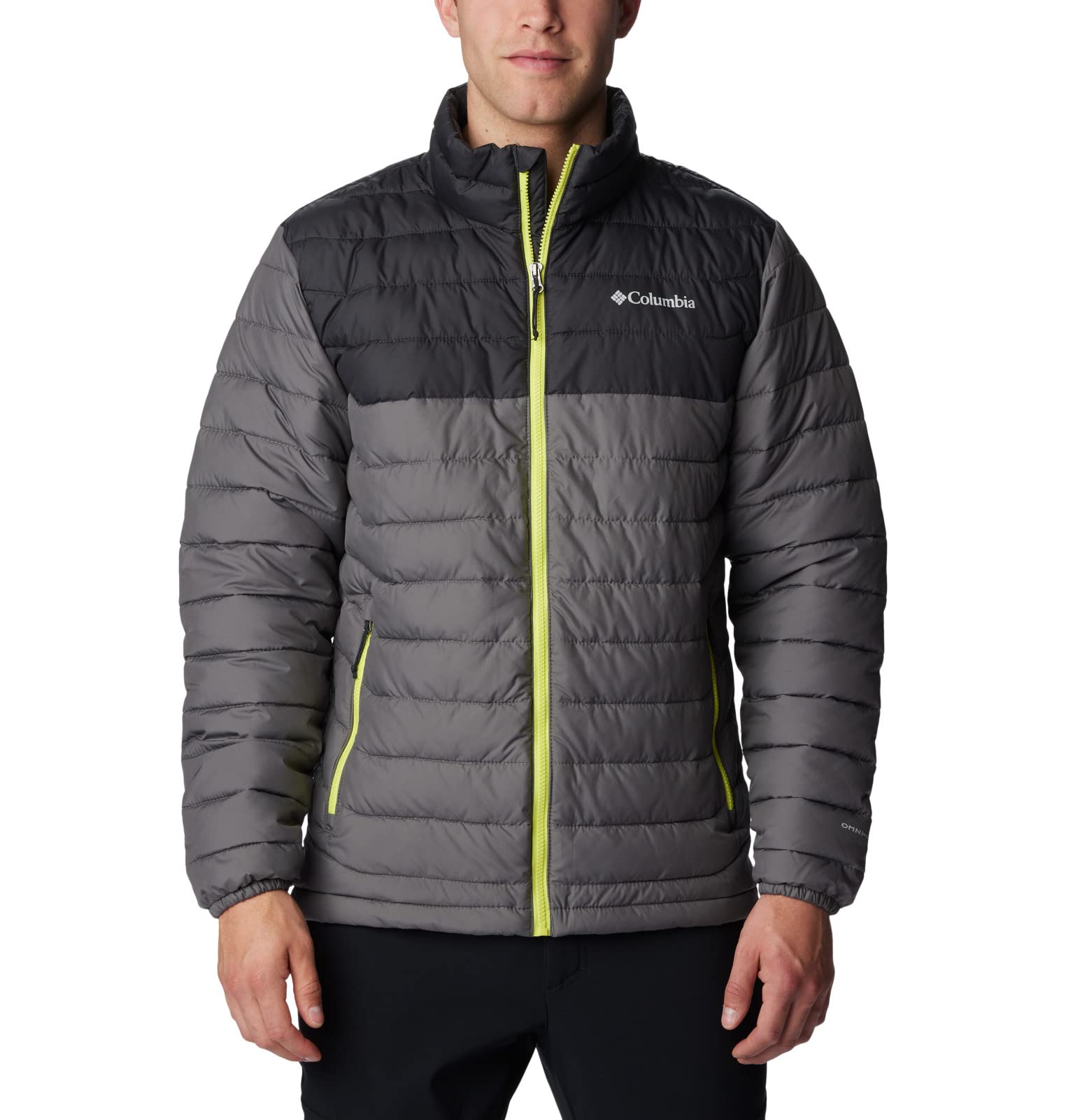 Columbia Giacca con Cappuccio da Uomo, Powder Lite