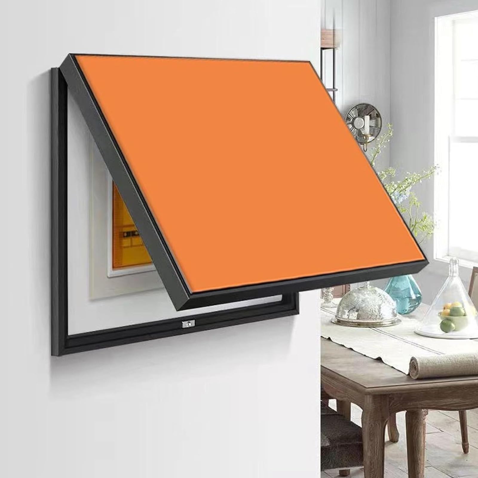 Boîtier de compteur rabattable 40x30 cm pour cacher un tableau mural