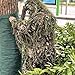 Xoeryoy Ghillie Suit Camo Leafy Lightweight Hunting Clothes for Men Breathable Ghillie Poncho for Hunters, Sniper Airsoft, Paintball, Large