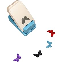 Cady Handmade Scrapbooking One Inch 25mm Size Craft Lever Punch Embossing Puncher Mini Fancy Punch 1Inch Butterfly