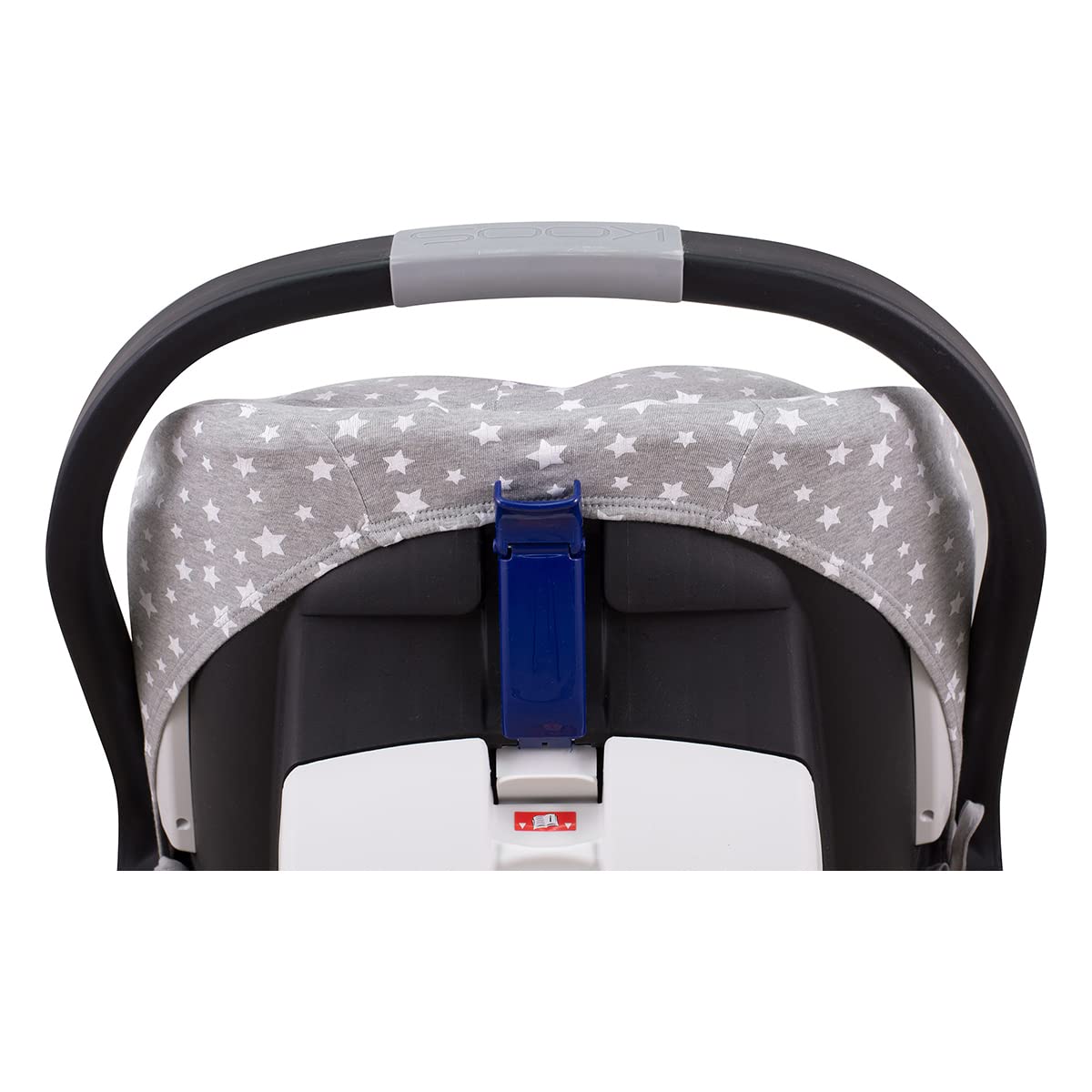 JYOKO KIDS Funda de Algodón para Silla Portabebé Compatible con Concord Neo y Jane Koos (White Star)