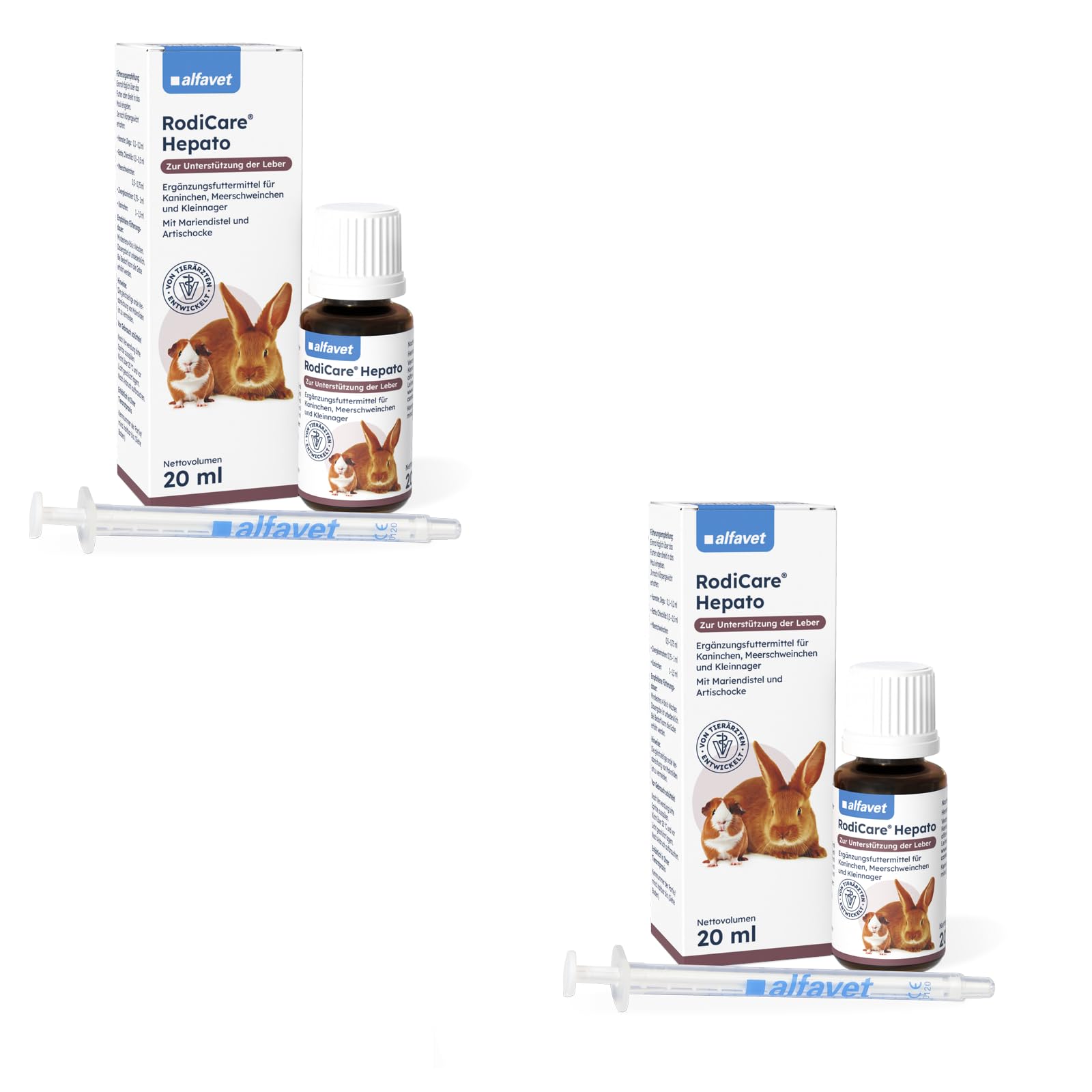 Alfavet RodiCare Hepato - Pack doble - 2 x 20 ml