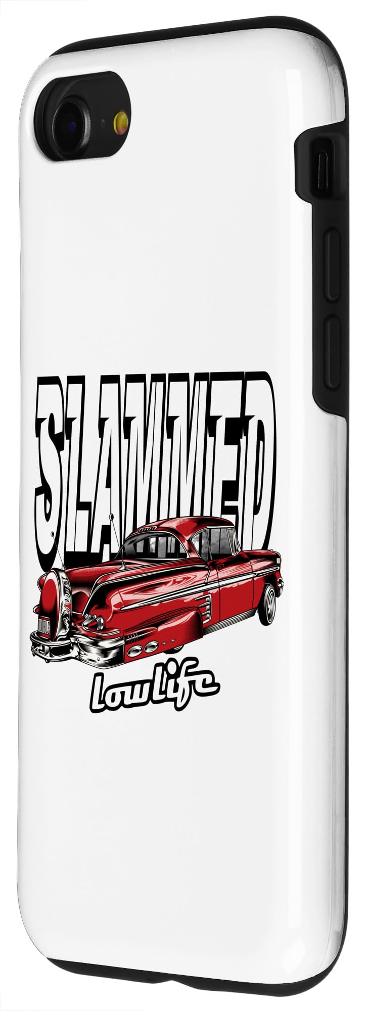 iPhone SE (2020) / 7 / 8 Slammed Custom Car, Lowlife, Lowered Car, Vintage Lowrider Case - Image 2