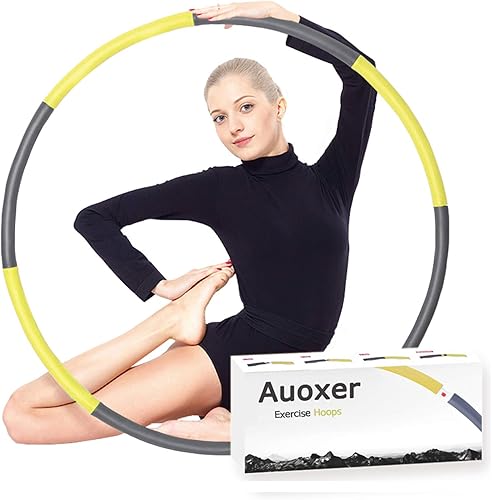 Auoxer Aros con peso para ejercicio físico, pierde peso rápidamente por una forma divertida de entrenar, quemar grasa saludable modelo deportivo