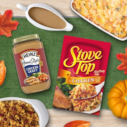 Image of Stove Top Stuffing Mix Box, for Dinner Sides and Thanksgiving Dinner, Chicken, 6 oz (Pack of 4)