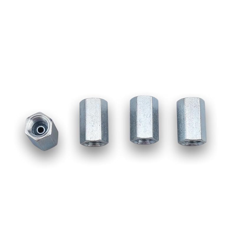 Porca de união para linha de freio AC PERFORMANCE 3/8"-24 para tubo de 3/16" – Pacote com 4
