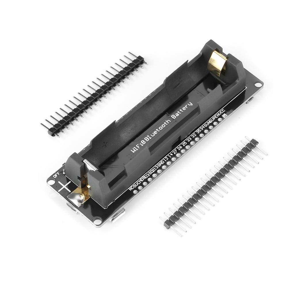 Walfront 1PC WiFi and Bluetooth Transceiver Module Development Board Battery Holder