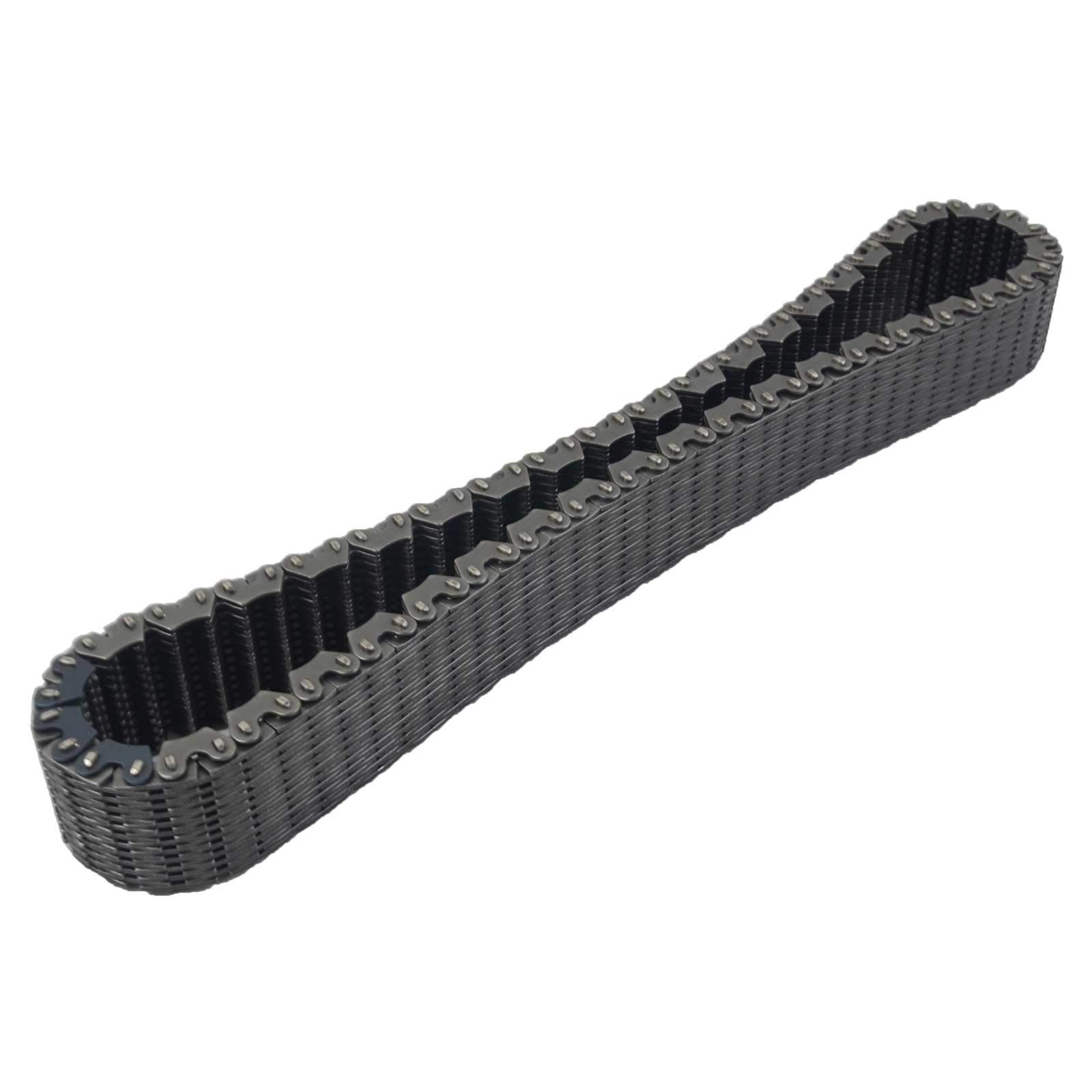 Bisenya Cadena de la caja de transferencia 1,5'' de ancho 3/8" de paso Compatible con la Clase GL X164 Clase M W164 Clase R W251 V251 HV091 HV-091 2512800800 2512800900