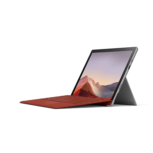 Microsoft Surface Pro 7 Laptop (Windows 10, 12.3" Touch Screen, Intel Core i5, 8GB RAM, 128GB SSD, Platinum) Versatile & Powerful Hybrid PC