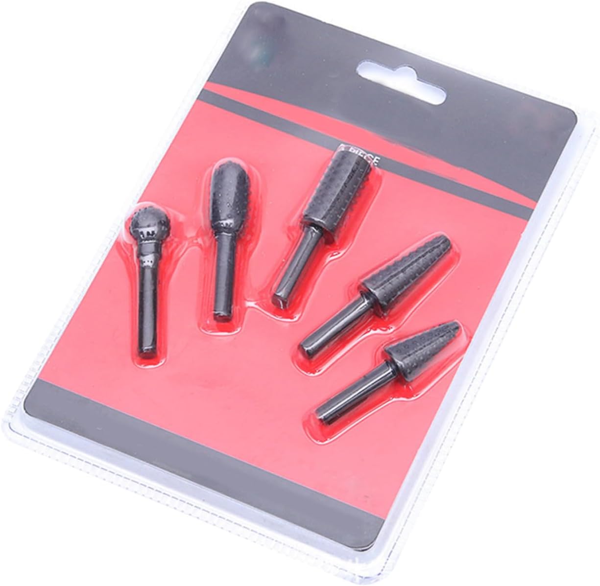 FELTECHELECTR 5pcs Wood Carving Tools Drill Electric Rotary File Power Rotary Tools for Woodworking Grinding Head