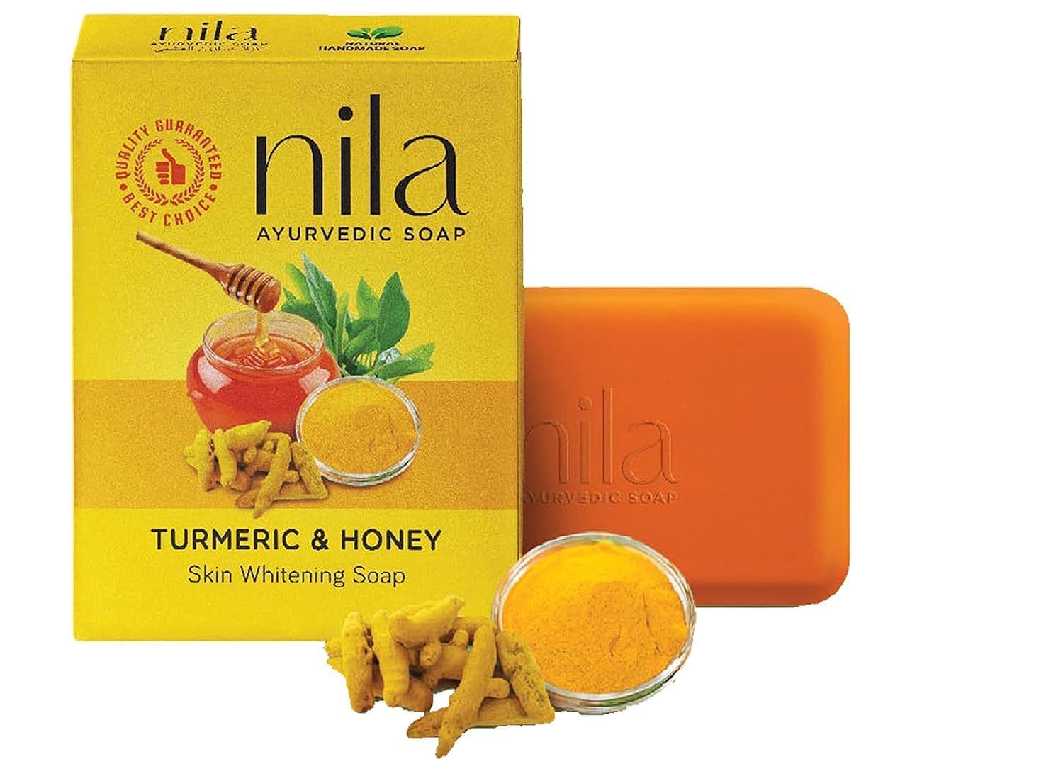 Nila Turmeric & Honey Soap - Pack of 3