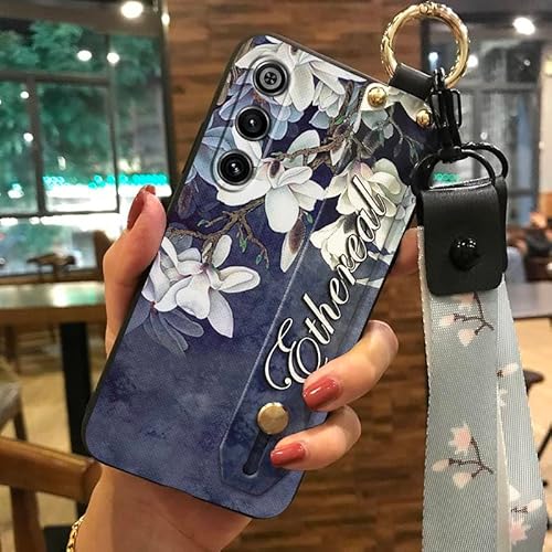 Phone Case Compatible with ZTE Nubia Red Magic10 Air, Wrist Strap Design Soft case Phone Holder Wristband Waterproof Lanyard Rin