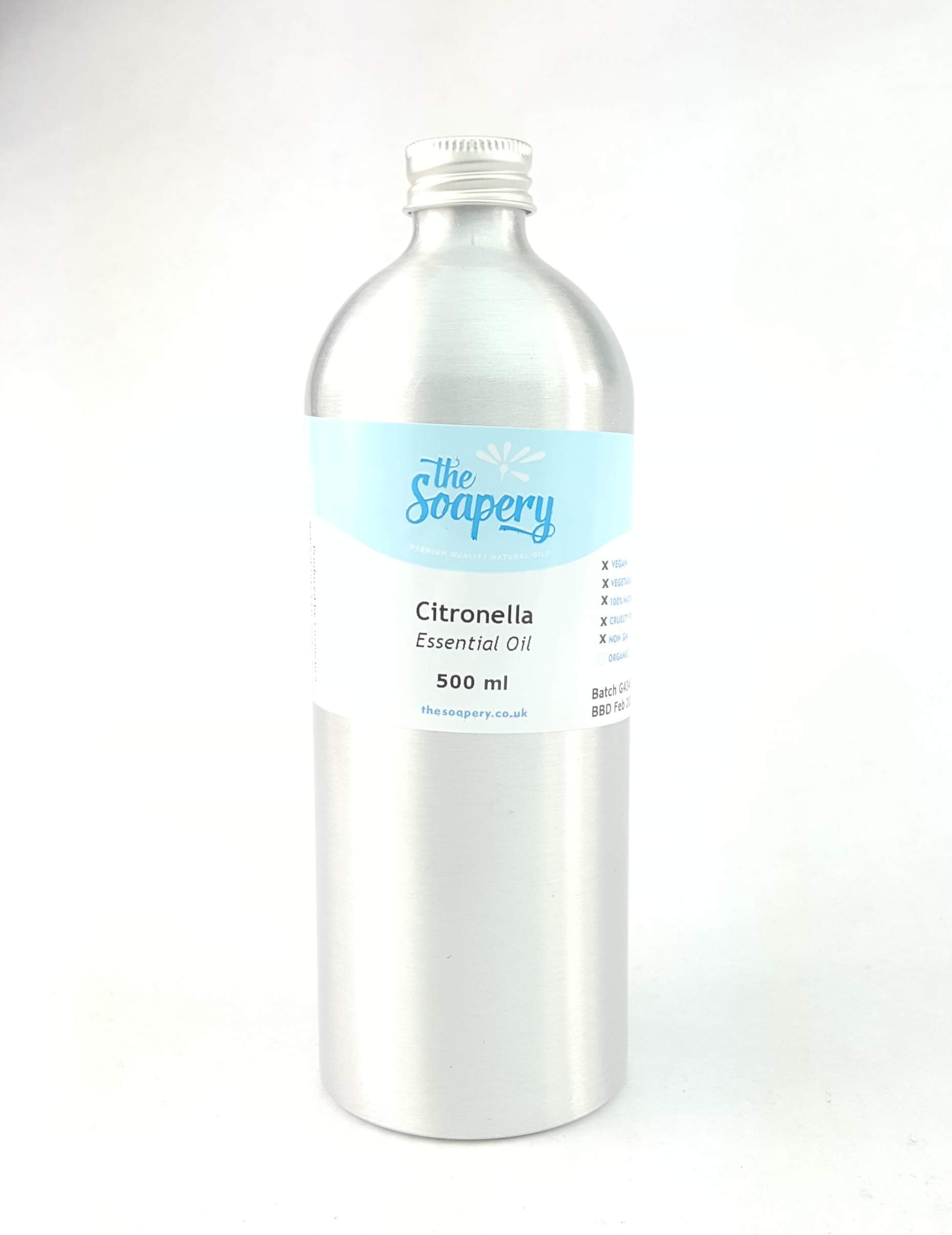Citronella Essential Oil 500ml - 100% Pure and Natural