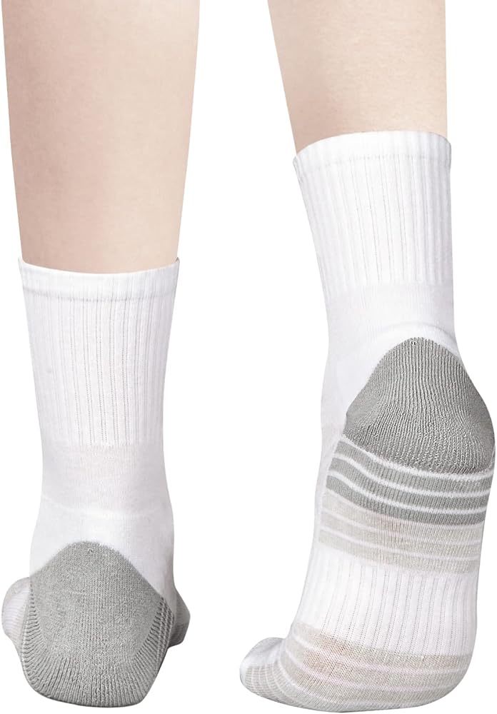Amazon | [YUEDGE] 靴下 メンズスポーツソックス 厚手 吸汗 綿の