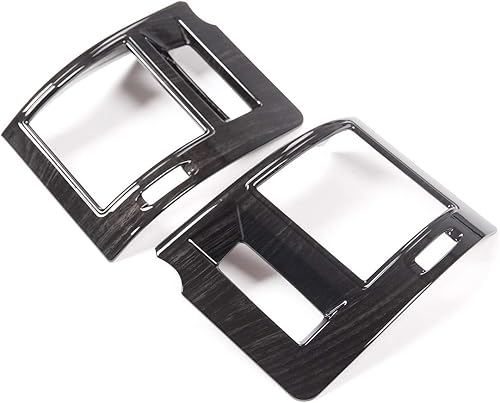 Miniatura 6 de YIWANG - Marco de rejilla de ventilación para coche (2 unidades, para Toyota Land Cruiser Prado FJ150 150 2010-2019, Plateado