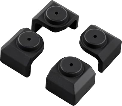 Atgestore W11550692 Grate Rubber Feet Replacement for Whirlpool KitchenAid Jennair Maytag Stove Parts Grate Feet Bumpers Whirlpool Gas Rang Burner Grate Foot Pad Stove Top Cooktop Rubber Pads 4Pcs