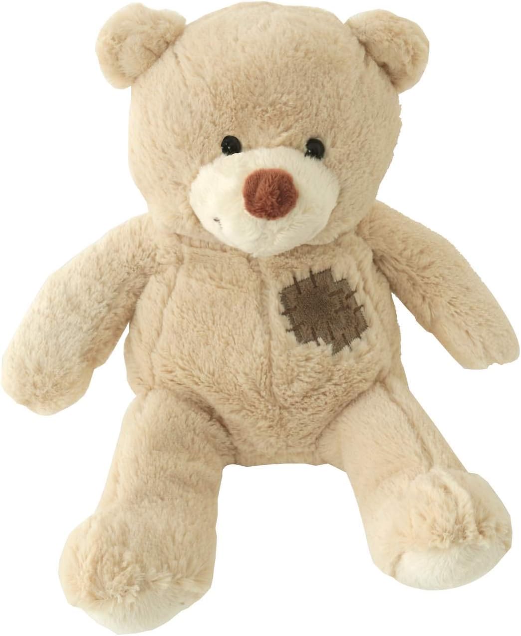 Simba Nicotoy Bear with Patch, Cream, 25 cm