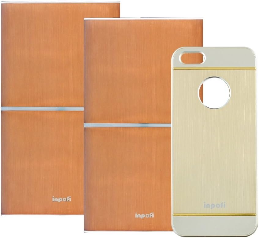 iNPOFi Wireless Charging System Pack A for iPhone 5/5s - Retail Packaging - Champagne Gold