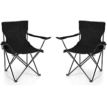 bigdean 2 x folding camping chair fishing chair with drink holder and carry bag folding fishing chair folding chair garden chair folding chair relaxing chair fishing chair foldable