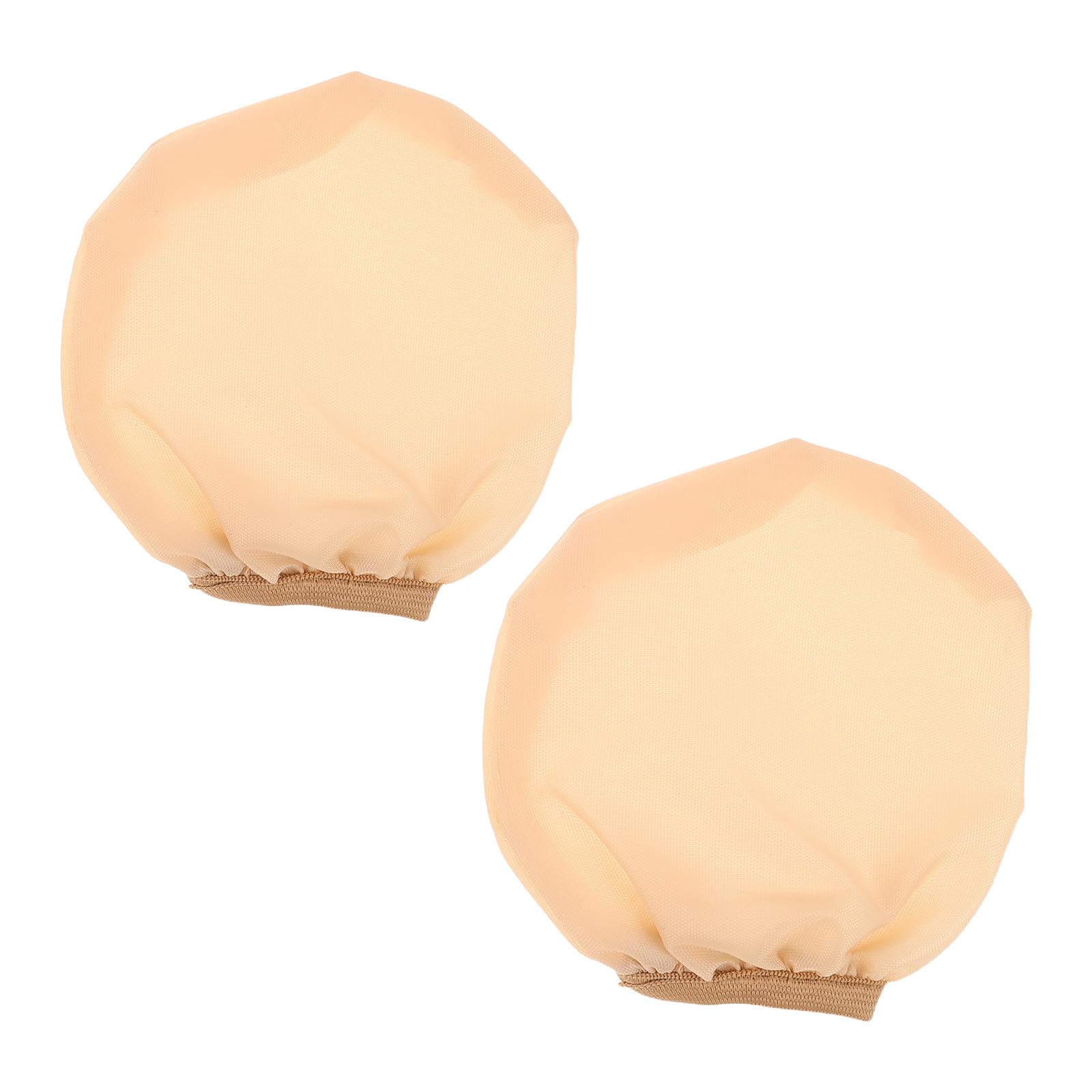 Sewroro 2pcs Glare Protection Lamp Cover, LED Diffuser Cover, Beige Plastic, Softens Brightness, Anti-Glare, Shields Eyes, for Night Feeding and Relaxation