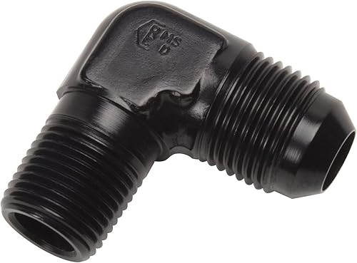 Edelbrock Russell 660843 Negro Flare to Pipe Adapter