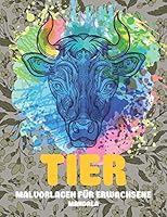 Malvorlagen für Erwachsene - Mandala - Tier B08DQ1CSXM Book Cover