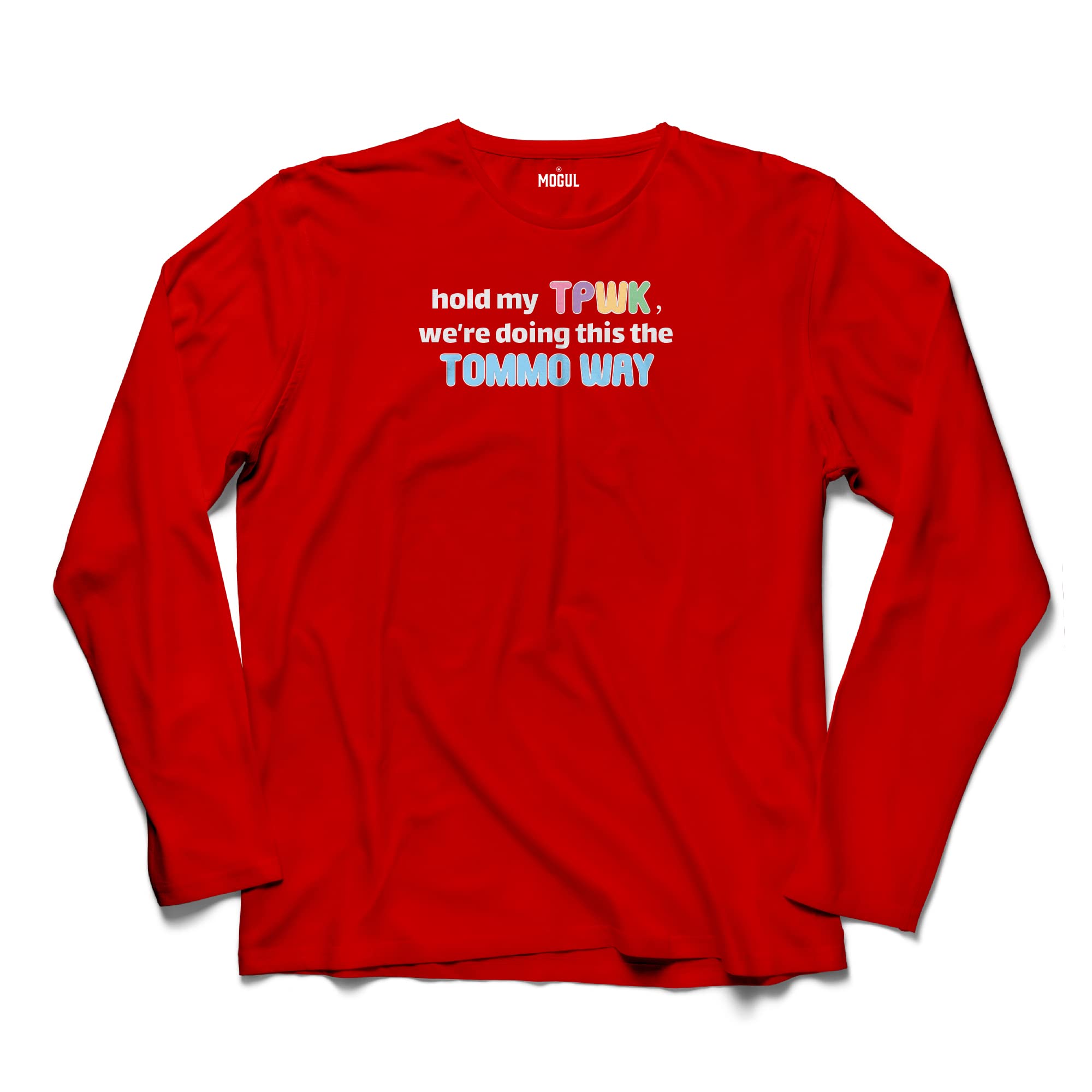 MOGUL Harry Styles Tpwk Tommo Way Unisex Cotton Crewneck Full Sleeves Tee