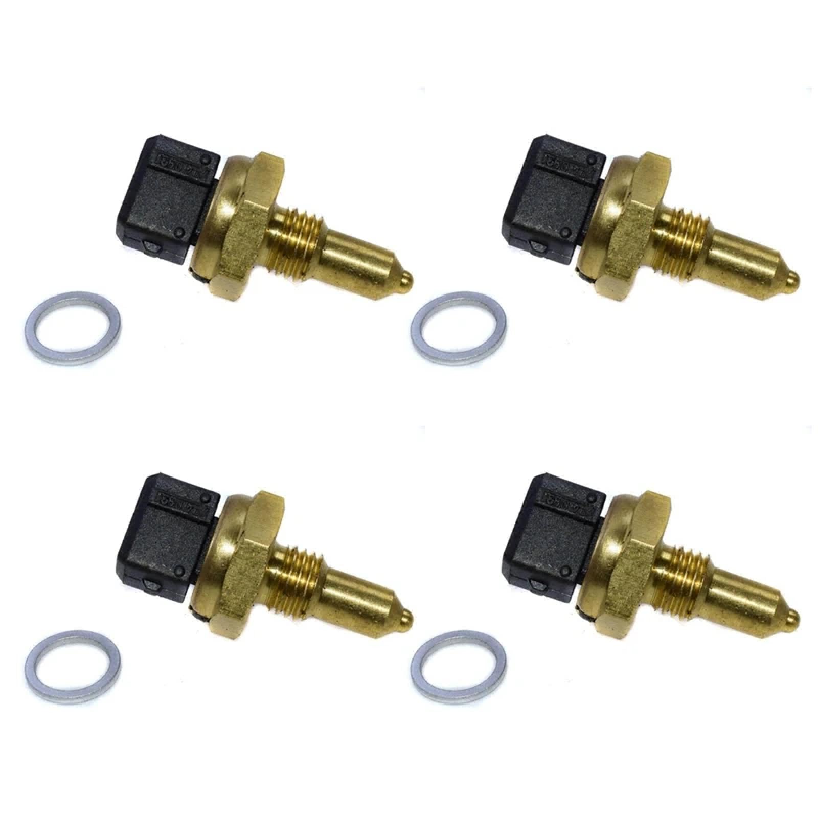 4 sensori di Temperatura dell'Acqua del Liquido di Raffreddamento per Auto per X5 335I E90 E92 E60 2006-2013 13621433076
