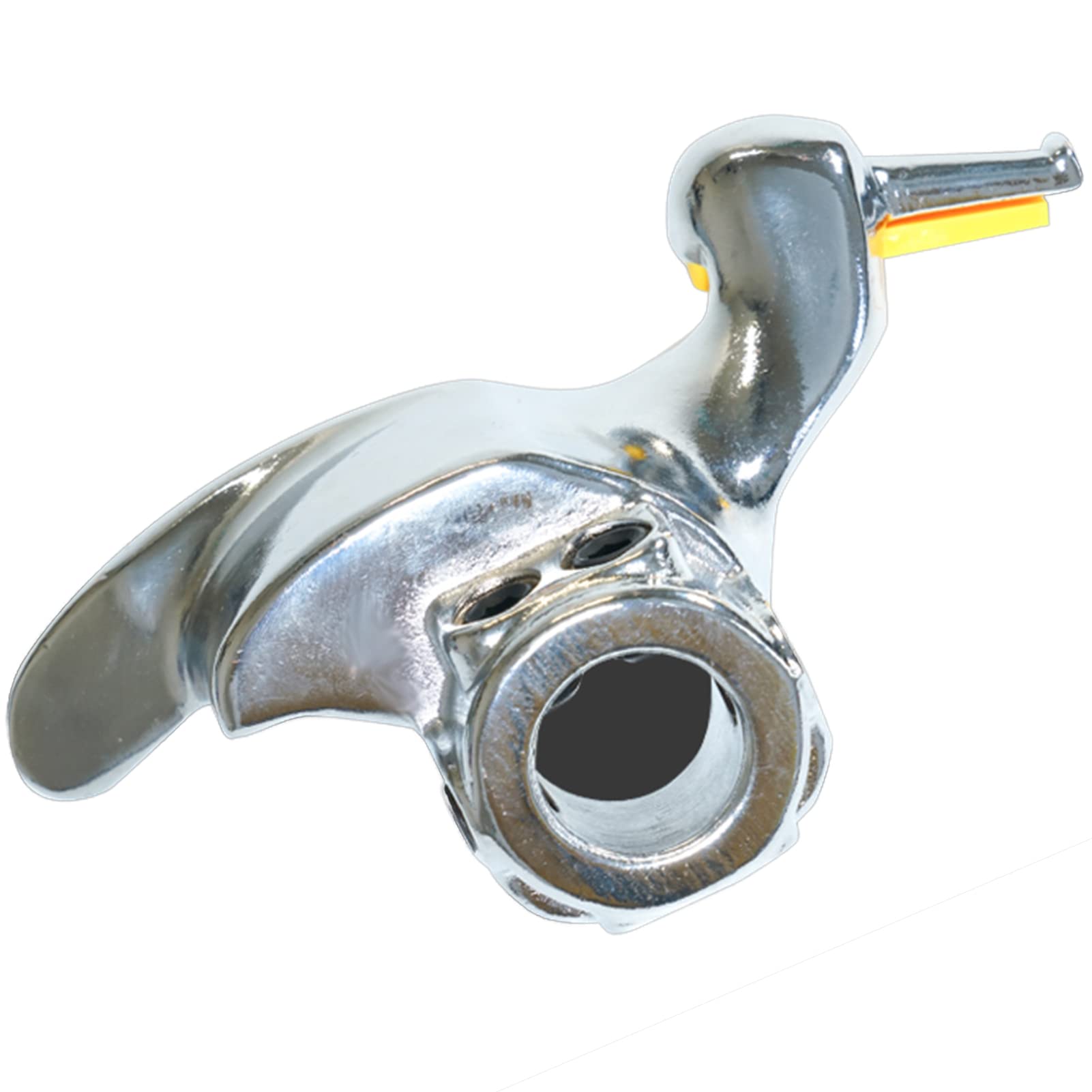 Smontagomme a testa d'anatra, testa di montaggio per smontagomme in acciaio inox, con cuscinetti protettivi (30 mm)
