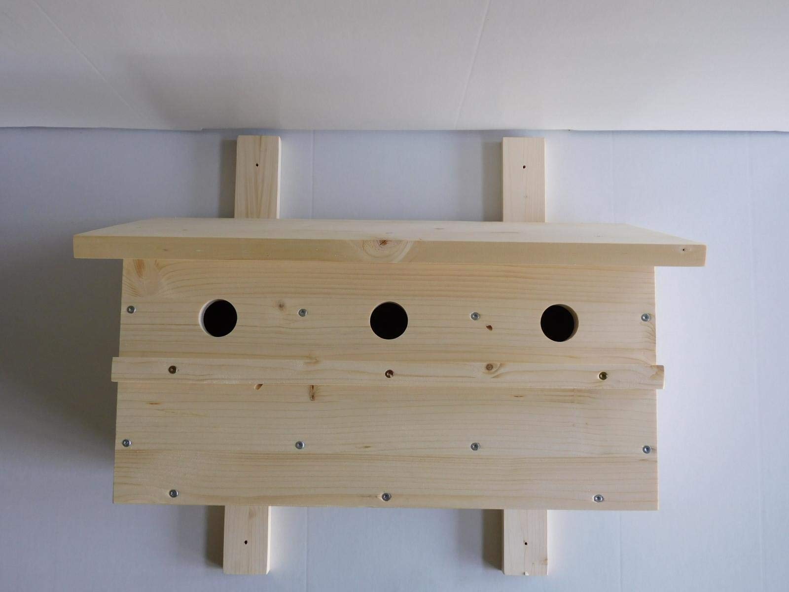 Nido para pájaros montado