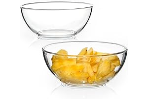NUTRIUPS Glass Serving Bowl