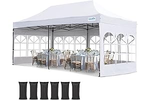 Quictent 10x20 Enhanced Heavy-Duty Enclosed Canopy: A Haven for Expansive Gatherings and Unmatched Versatility