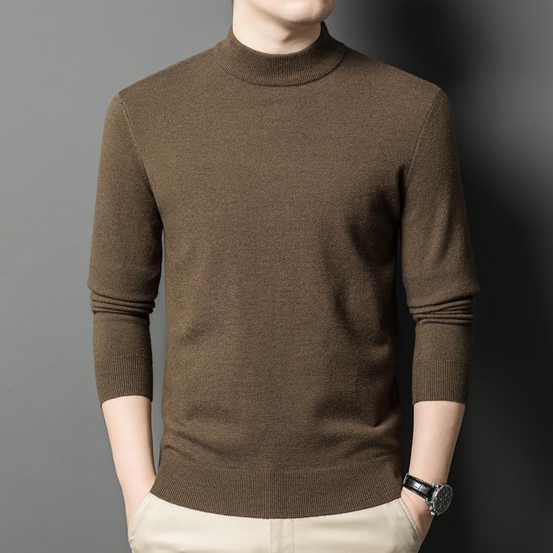 Men's Winter Thickened Warm Bottoming Sweater2