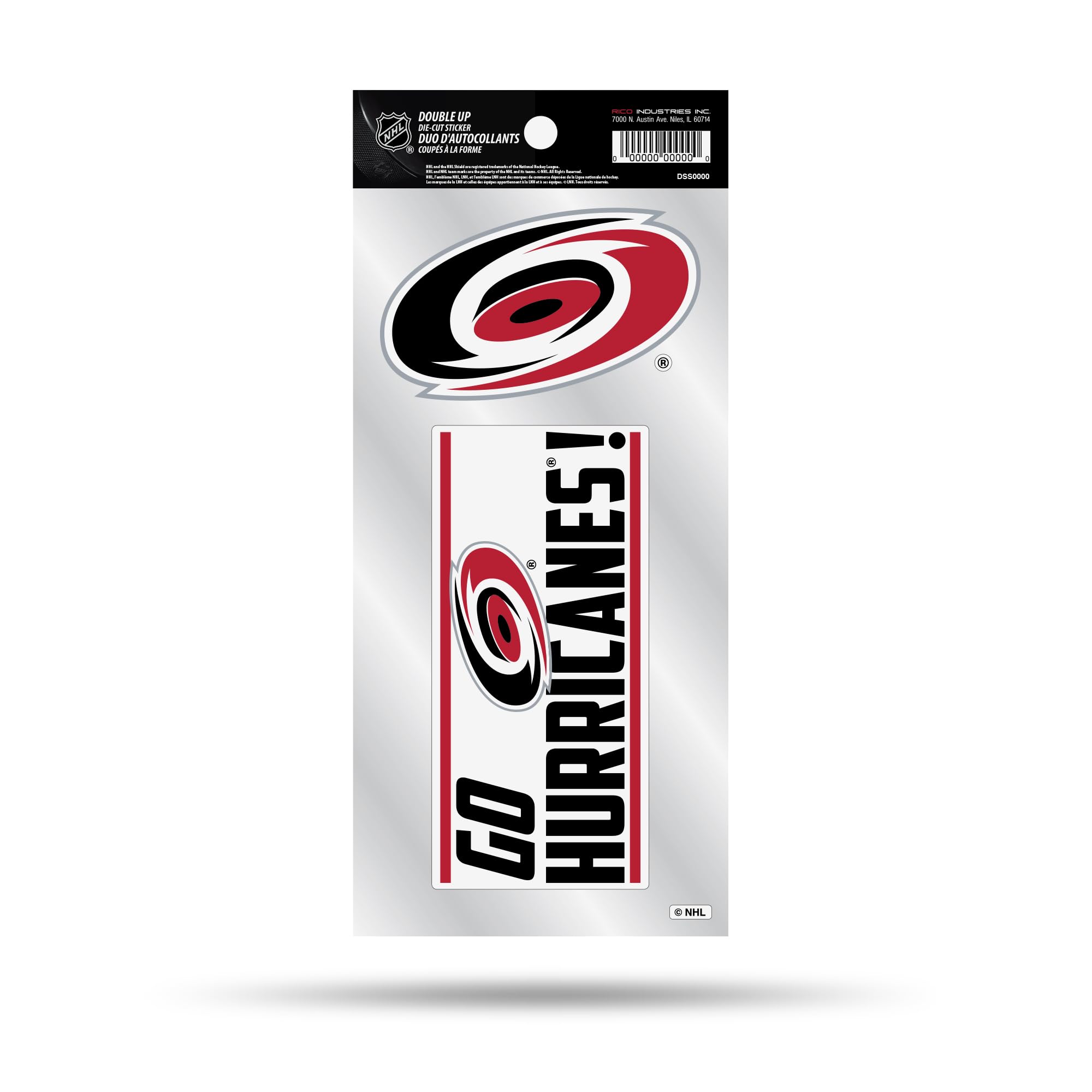 Hurricanes Double Up autocollant à double découpe précise signé Rico Industries - 8