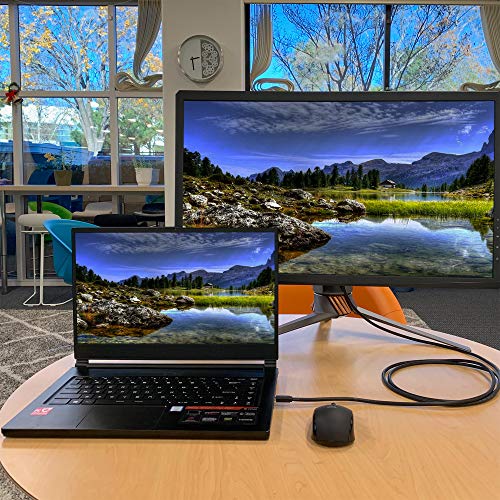 Accell DP to DP 1.4-5 Pack of VESA-Certified DisplayPort 1.4 Cable - 6 Feet, Hbr3, 8K @60Hz, 4K UHD @240Hz, 6.6 Feet (2 Meters) (B088C-507B-23) by Accell - Image 4